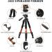 Professional Heavy Duty Camera Tripod for Photography, DSLR, iPhone - Orange | Max Load 15 LB - Buy Online on GoSupps.com