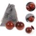 Solustre Wooden Hand Massage Balls - 3 Set Handball Fitness Rolling Balls for Hand Therapy & Sports - Buy Online on GoSupps.com