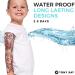 TONY RAY Temporary Tattoo Sleeve for Kids 5-7Y - Premium Waterproof Full Arm Design by Real Tattoo Artists - Zombies Theme - Buy Online on GoSupps.com