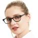 OCCI CHIARI Blue Light Magnifying Reading Glasses for Women 1.75 - Anti Glare, Spring Hinge Readers in Black - Buy Online on GoSupps.com