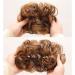 Traziewell Blue Hair Extensions Hairpieces Messy Bun Wavy Hair Scrunchies Curly Hair Donut Chignons Hair Pieces Hair Extension 1337 FH001337 One Size - Buy Online on GoSupps.com