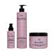 RoseBaie - My Hair Routine - Prickly Pear - Shampoo 500 ml - Mask 500 ml - Serum 100 ml +1 Free Random Color Scrunchie