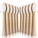 10 Pack Compatible with Lumineux Electric Toothbrush Replacement Heads for Lumineux Bamboo Replacement Heads Made with Eco Loving Renewable Bamboo (Bamboo Medium) Bamboo 1 Count (Pack of 10)