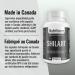 Shilajit Capsules - Pure Himalayan Organic Natural Shilajit for Men and Women - Rejuvenation Testosterone Supplement - 62 Premium Capsules x 250 mg 500 mg Daily Serving - Made in Canada - Nutritionn - Buy Online on GoSupps.com