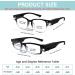 Shop Lighted Reading Glasses with Magnifier - LED Readers for Clear Vision (Unisex +150 - Buy Online on GoSupps.com