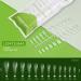 FEIlei Long Coffin Fakes Nail Tips Acrylic Press on Nails Clear Artificial False Nails - Buy Online on GoSupps.com