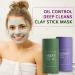 Green Tea Mask Stick Set: Clay Stick Masks for Deep Pore Cleaning & Blackhead Removal (2pc) - Buy Online on GoSupps.com