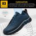 Men's Waterproof Work Shoes: Non-Slip Kitchen Footwear | Tinefiy Black01 - Buy Online on GoSupps.com