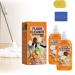 Joe Fish Floor Cleaner Powerful Decontamination Floor Cleaner Ju Fish Floor Cleaning Momeng Floor Cleaner Orange Multipurpose Cleaning Concentrate for Wood Tile Floors (2)