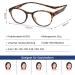Buy New Vision Reading Glasses - Vintage Magnetic Closure 2 Dioptries for Women | Stylish & Comfortable Reading Aid NV3312 Black Red - Buy Online on GoSupps.com