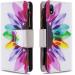 Buy Miago 9 Card Slots Leather Cover for Huawei Y5 2019 - Colorful Zipper Flip Wallet Case PU Leather Protective Cover with Sunflower Design - Buy Online on GoSupps.com