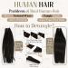 Full Shine 18 Straight Remy Hair Weft Extensions - Double Wefted Darker Brown #2 - 105g Full Head Sew in Weft Human Hair Bundles - Buy Online on GoSupps.com