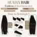 Full Shine 18 Inch Dark Brown Weft Hair Extensions - 105g Human Hair Bundle (Color 2) - Sew-in Weave for Women - Buy Online on GoSupps.com