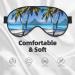 FoRes Tahiti Beaches Print Sleep Eye Mask - Adjustable Light Blocking Unisex Design for Deep Rest - Buy Online on GoSupps.com