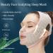 Beauty Face Sculpting Sleep Mask - Double Chin Up Lifting Belt for Defined Face and Chin Line (2Pcs) - Buy Online on GoSupps.com