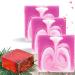 Yoni Soap Bars Yoni Wash Set Of 4 Feminine Wash Ph Balance for Women Vaginial Deodorants Organic Yoni Soap Handmade Vagina Soap Natural Vaginal Wash Vaginal Care Soap with Bubble Net 3.53 oz