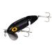Arbogast Jitterbug Topwater Bass Fishing Lure - Excellent for Night Fishing G650 (3 in, 5/8 oz) Black