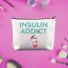 CENWA Diabetes Insulin Makeup Bag | Diabetic Supply Zipper Pouch | Ideal Diabetes Awareness Gift for Insulin Addicts - Buy Online on GoSupps.com