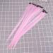 Lurrose 10pc - Hair Extensions Straight Hair Extensions Clip In Straight Hairpieces Wrap Around highlight clip in straight wigs women hair accessories do it yourself girl Miss Pink - Buy Online on GoSupps.com