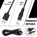 TOODOO 13-Piece Electric Shaver Charger USB Cable Set with Cleaning Brush - Ideal for Beauty Equipment and Lamps - Buy Online on GoSupps.com