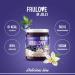 All-Nutrition Frulove Blueberry & Vanilla Sugar-Free Jelly | 80% Fruit Low-Calorie Vegan Spread - 500g - Buy Online on GoSupps.com