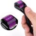 WEBSUN Derma Roller 1.0mm Micro Needle Face Roller for Stretch Marks Acne Scars Hair Loss Skin Needle Roller (1.0mm Black) - Buy Online on GoSupps.com