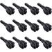 Maifield 100 Grain Hammer Broadheads 12PK - Black - Archery Hunting Small Game Arrow Tips - Buy Online on GoSupps.com