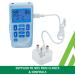 Med-Fit Professional Rechargeable Dual Channel TENS & Muscle Stimulator for Pain Relief - 24 Programmes for Muscle Re-Education, Relaxation, and Strength - Buy Online on GoSupps.com
