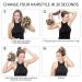 Qunlinta Messy Bun Hair Piece | Updo Scrunchies Hair Extensions | Light Brown Mix Ash Blonde | for Women & Girls - 1 Piece - Buy Online on GoSupps.com