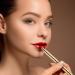 Retractable Dual End Lip Makeup Brush | Portable Lipstick & Concealer Brushes - Gold - Buy Online on GoSupps.com