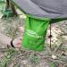 Forbidden Road Single Camping Hammock - Lightweight 210D Nylon Parachute Hammock for Outdoor Hiking and Travel - Supports 400lbs - Ropes and Carabiners Included - Green/Grey - Buy Online on GoSupps.com