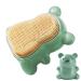 Nail Brush For Cleaning Fingernails | Cute Bear Hand Fingernail Brush Cleaner | Creative Easy To Grasp Soft Bristles Nail Cleaning Brush For Children Women Green