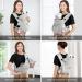 vrbabies Ergonomic Baby Carrier - Hands-Free Sling for Newborns and Toddlers - Breathable and Supportive - Light Grey - Buy Online on GoSupps.com