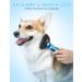 Malsipree 2-in-1 Dog & Cat Brush - Long/Short Hair Pet Fur Care Knot Prevention Small Blue - Buy Online on GoSupps.com