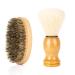Beard brush razor brush Beard Brush Shaving Brush Bartkamm Barts brush made of wood shaving foam brush hair shaving brushes beard brushes for men face hair and to make it softer