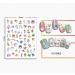 KALEFUL Christmas Nail Stickers 12 Sheets Self-Adhesive Nail Decal Santa Claus Gnome Snowflake Snowman Elk Winter Nail Art Decoration Design Supplies - Buy Online on GoSupps.com