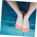 FRCOLOR 4 Pairs Toe Cover Gel Pads - Soft Forefoot Protectors for Metatarsal & Tiptoe Comfort - Non-Slip Silicone Anti-Wear Tools - Buy Online on GoSupps.com