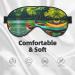 Lake with Boats Canoes Soft Sleep Eye Mask - Breathable Travel Eye Patch for Women | Relax & Unwind - Buy Online on GoSupps.com