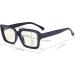 CessBlu Ladies Oversized Blue Light Filter Glasses - UV Blocking Computer Readers in Tortoise Style 2.5x Magnification - Buy Online on GoSupps.com