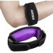 AVIDDA Tennis Elbow Support Strap 2 Packs Adjustable Elbow Brace with Compression Pad for Tennis Elbow Golfers Elbow Pain Relief Men Women Purple 2 Pack Purple