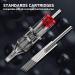 Jconly 40pcs 0.35mm Mixed Needles 1207RM 1209RM 1211RM 1213RM 5/7/9/11 M1 - Precision Tattoo Needles Set - Buy Online on GoSupps.com