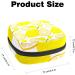 Anna Cowper Lemon Yellow Menstrual Storage Bag - Portable Period Pouch for Sanitary Napkins, Nursing Pads, Tampons - 1Pcs Multi-Colored - Buy Online on GoSupps.com