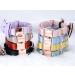 Unique Style Paws Black Satin Dog Collar - Adjustable Loop Pet Collar Gift for Medium Dogs - Buy Online on GoSupps.com