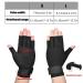 Copper Arthritis Gloves (1 Pair) - Wrist Compression & Support Brace for Carpal Tunnel - Adjustable Strap, Fingerless Design - Relieve Hand, Finger, Wrist Pain - Women/Men (Large) - Buy Online on GoSupps.com