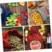 1 Set Christmas Bag DIY Advent Calendar Packing Bag Christmas Countdown Bags Candy Flax Bunting - Buy Online on GoSupps.com