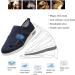 Men's Diabetic Slippers - Waterproof Soft Outsole, Comfy & Warm - Arthritis & Edema Relief - Navy Blue 7 - Buy Online on GoSupps.com