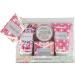 Vintage & Co Fabric & Flowers Hand Care Gift Set | Vegan-Friendly 30ml Hand Cream Wash & 9g Balm | Travel Sizes - Buy Online on GoSupps.com