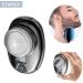 Portable Mini Electric Razor for Men - Waterproof USB Rechargeable Shaver (Gradual Black) - Buy Online on GoSupps.com