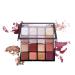 Professional 16-Color Eyeshadow Palette Set - Warm Neutrals & Brights | Highly Pigmented Eye Shadow Makeup Kit (2 Count) - Buy Online on GoSupps.com