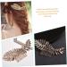 Ipetboom Comb Face Brush Cleansing Leaf Decor Bride Hair Accessories Wedding Bridal Headpieces Wedding D cor Wedding Decorations for Ceremony Gold Decor Women's Leaves Zinc Alloy Decorate - Buy Online on GoSupps.com
